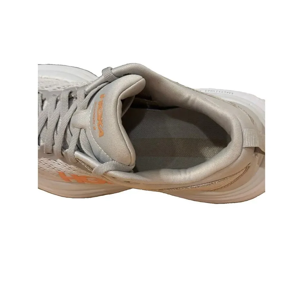 HOKA Bondi 8 Running Shoe Harbor Mist/Lunar Rock Women's Size 7.5B Style 1127952